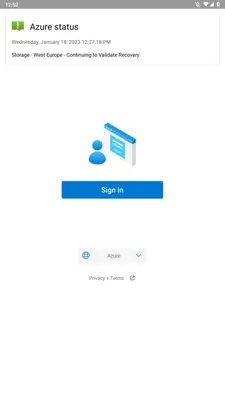 Microsoft Azure android App screenshot 9